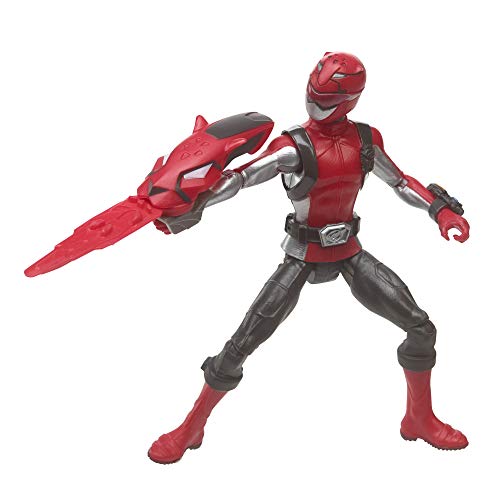 Power Rangers Beast Morphers Figuras 15 Cm Ranger Rojo Y Morphin Cruise Beastbot (Hasbro E73245X0)