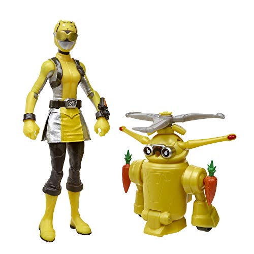 Power Rangers Beast Morphers Figuras 15 Cm Ranger Rojo Y Morphin Jax Beastbot (Hasbro E80875X0)