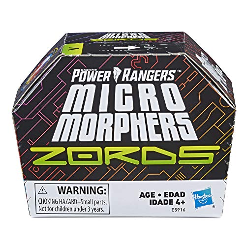 Power Rangers- Micro Morpher Zords, Multicolor (Hasbro E5916EU4) , Color/Modelo Surtido