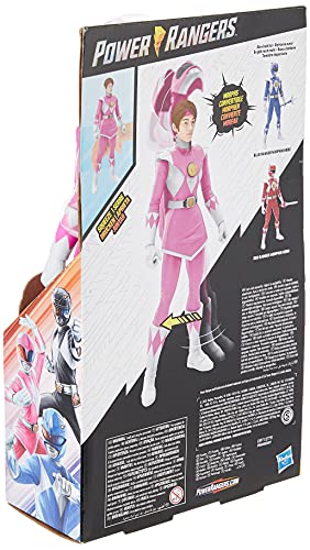 Power Rangers Mighty Morphin Pink Ranger Morphin Hero - Figura de acción de 12 Pulgadas con Accesorio, Inspirado en el Programa de televisión