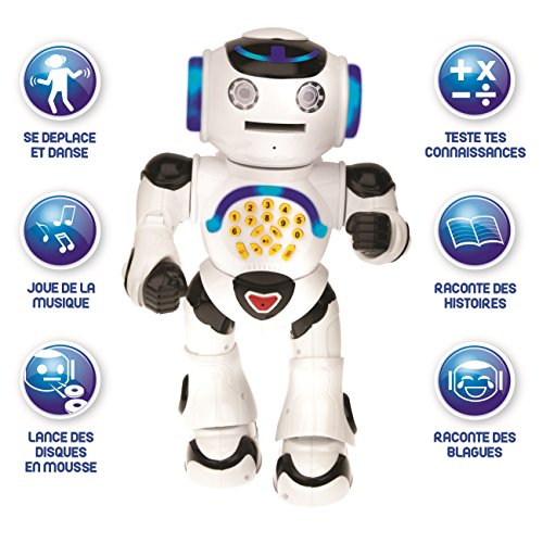 POWERMAN Lexibook Powergirl - Robot Interactivo para Jugar y Aprender