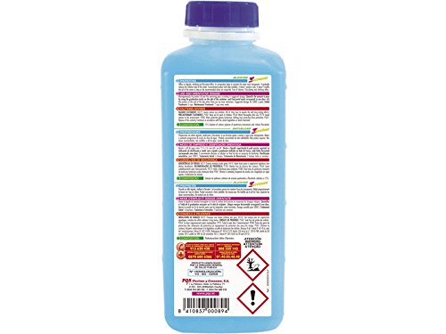 PQS – 162021 Antialgas - Algicida triple acción PQS: Algicida, Clarificante y Floculante. Botella 1 Lt