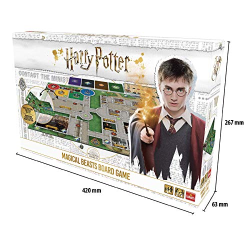 Pressman Harry Potter Animales Fantásticos Juego de Mesa, Multicolor, Talla Única (Goliath Games 108673)