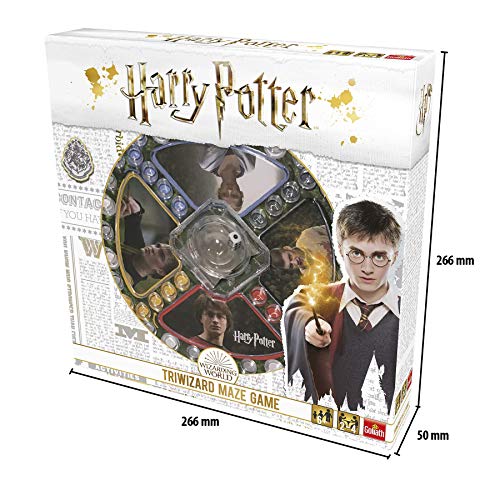 Pressman- Harry Potter Los Tres Magos Juego de Mesa, Multicolor (Goliath Games 108672)