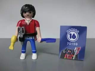 Promohobby Figura de Playmobil Serie 16 de Peluquero