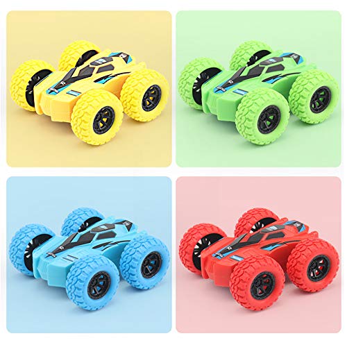 Pull Back Car, 360 Rotating Stunt Off Road Cars Toys,3-8 Years Old Boys and Girls Car Toys Best Gift