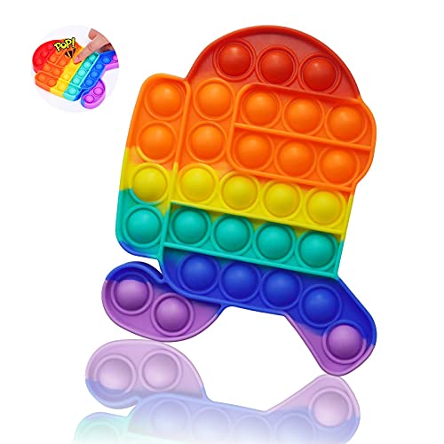 Push Pop Bubble Sensory Fidget Toy Stress Relief Special Needs Silent Classroom for Kids Adults Relief Finger Toys Autismo Necesidades Especiales Aliviador del Antiestré del Juguetes Sensorial Fidget