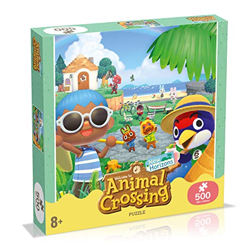 Puzle de 500 Piezas de Animal Crossing – Top Trumps – Rompecabezas para Niños y Adultos