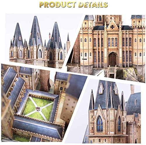 Puzzle 3D Harry Potter, Torre de Astronomía Hogwarts, Puzzles 3D, Maquetas para Construir Adultos, Regalos Divertidos, Regalo para Niños, Decoracion Habitacion, 243 Piezas