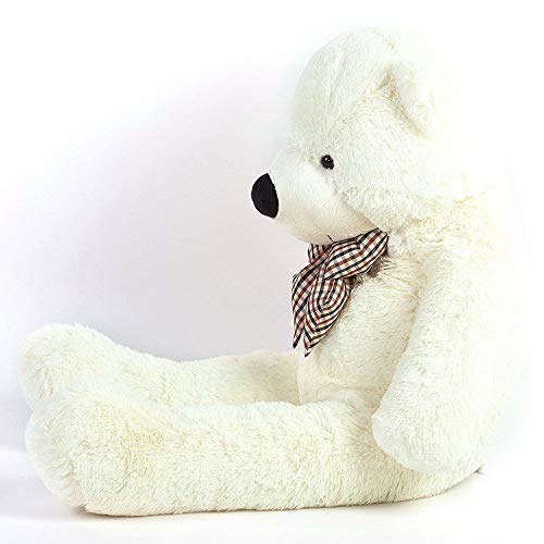 QIANGUANG Almohada Gigante Oso de Peluche Oso de Peluche Grande de XXL (Blanco)