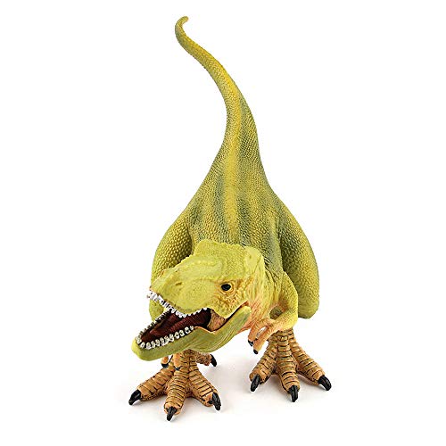 qianqian Jurassic World- Mandibula Extrema T Rex Dinosaurio de Juguete de Dinosaurio Seguro e Inodoro, de plástico Suave, Pintado a Mano, Regalo de cumpleaños para niños y niñas