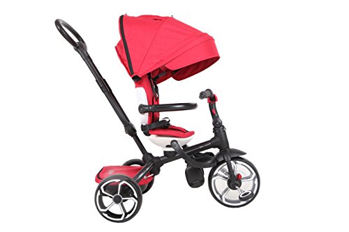 QPLAY - Prime Triciclo evolutivo 3 en 1, Color Rojo, QP100.05