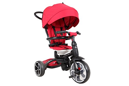 QPLAY - Prime Triciclo evolutivo 3 en 1, Color Rojo, QP100.05