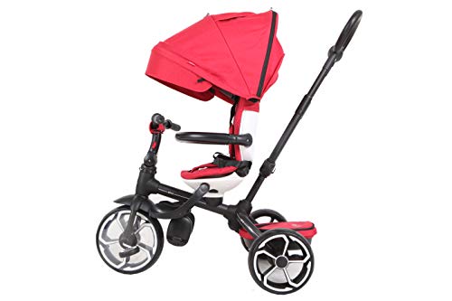 QPLAY - Prime Triciclo evolutivo 3 en 1, Color Rojo, QP100.05