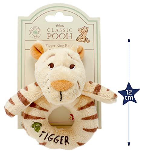 Rainbow Designs Winnie the Pooh Tigger Sonajero - Regalo oficial de Disney para recién nacidos