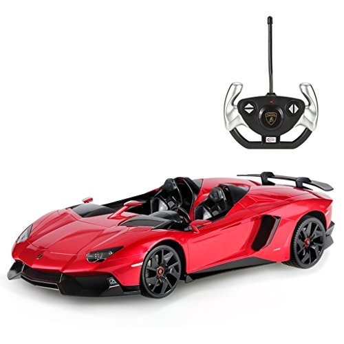 rastar - 57500r - Vehículo Ready - Modelo para la Escala - Lamborghini Aventador J - Radio Control - Escala 1/12