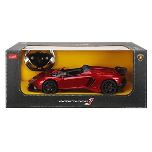 rastar - 57500r - Vehículo Ready - Modelo para la Escala - Lamborghini Aventador J - Radio Control - Escala 1/12