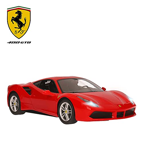 Rastar - Coche radiocontrol Ferrari 488 GTB, Ecala 1:14 (41249) , color/modelo surtido