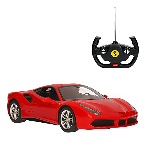 Rastar - Coche radiocontrol Ferrari 488 GTB, Ecala 1:14 (41249) , color/modelo surtido