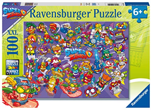 Ravensburger 12914 Puzzle Super Zings, 100 piezas XXL, para niños y niñas 6+ años