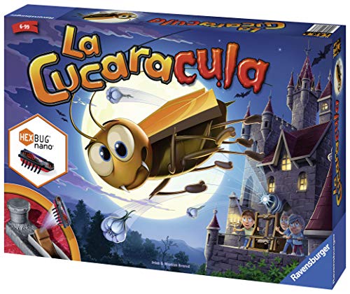 Ravensburger 22336 La Cucaracula, Juego de Mesa, 2-4 Jugadores, Edad 6+, Version en Español