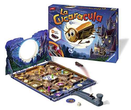 Ravensburger 22336 La Cucaracula, Juego de Mesa, 2-4 Jugadores, Edad 6+, Version en Español