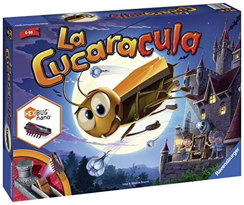 Ravensburger 22336 La Cucaracula, Juego de Mesa, 2-4 Jugadores, Edad 6+, Version en Español