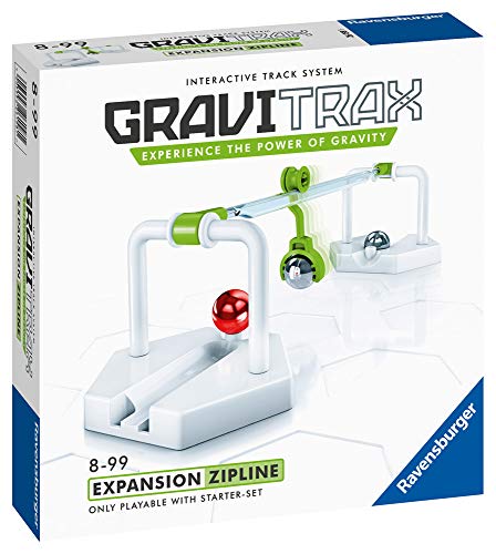 Ravensburger 26158 GraviTrax Teleférico, Accesorio, 8+ Años, Juego Lógico-Creativo, Juego STEM