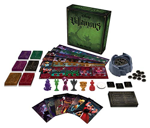 Ravensburger 26275 Disney Villainous, Versión Española, Juego de Mesa, 2-6 Jugadores, Edad Recomendada 10+