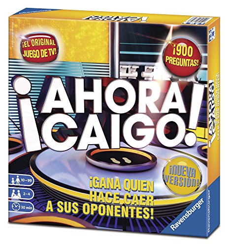 Ravensburger 26758, Juego Ahora Caigo, Juegos de Mesa, 2-4 Jugadores, Edad Recomendada 10+, Versión en Español