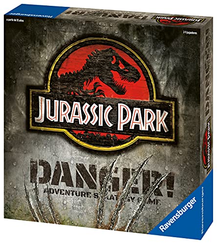 Ravensburger 269884 Jurassic Park Danger, Juego de Mesa, 2-5 Jugadores, Edad Recomendada 10+, Juegos de Mesa Familiares