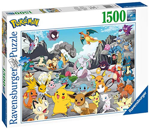 Ravensburger- AT: Pokémon Classics Puzzle 2D, Multicolor, 0 (16784 5)