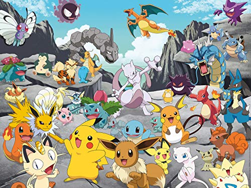 Ravensburger- AT: Pokémon Classics Puzzle 2D, Multicolor, 0 (16784 5)