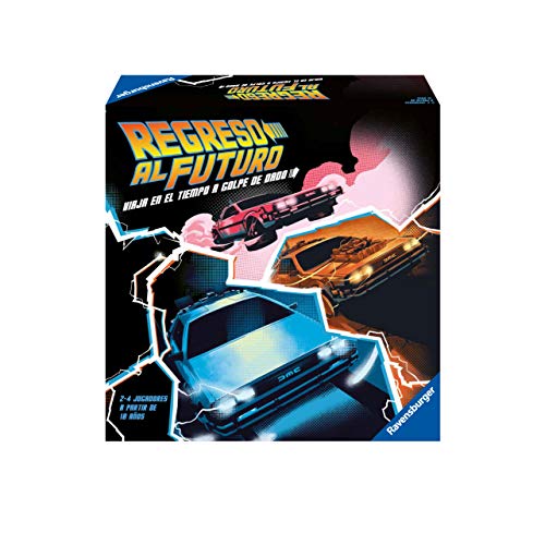 Ravensburger- Back To The Regreso al Futuro, Versión Española, Light Strategy Game, 2-4 Jugadores, Edad Recomendada 10+, Multicolor (26894)