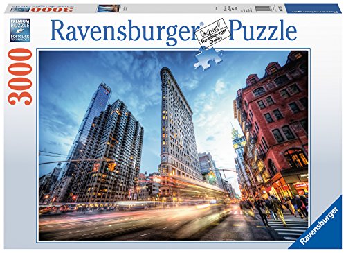 Ravensburger Erwachsenenpuzzle - Flat Iron Building, New York, 3000 Piezas Jigsaw Puzzle, 17075