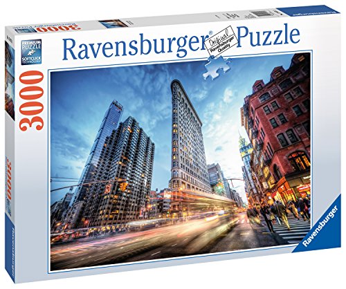 Ravensburger Erwachsenenpuzzle - Flat Iron Building, New York, 3000 Piezas Jigsaw Puzzle, 17075