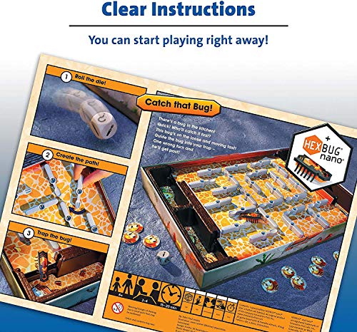 Ravensburger - Juego de Habilidad Bugs in The Kitchen, de 2 a 4 Jugadores (22261) (versión en inglés)