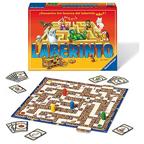 Ravensburger Laberinto Magico, Juego de mesa, 2-4 Jugadores, Edad recomendada 7+ (26324)