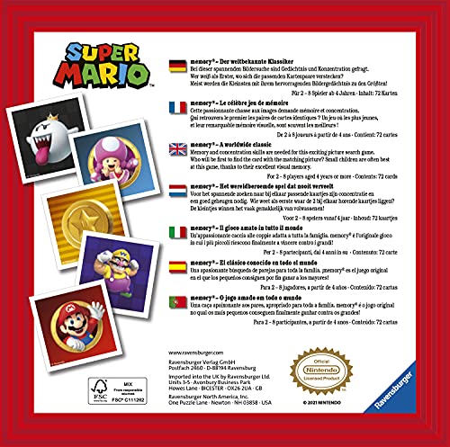 Ravensburger - memory Super Mario