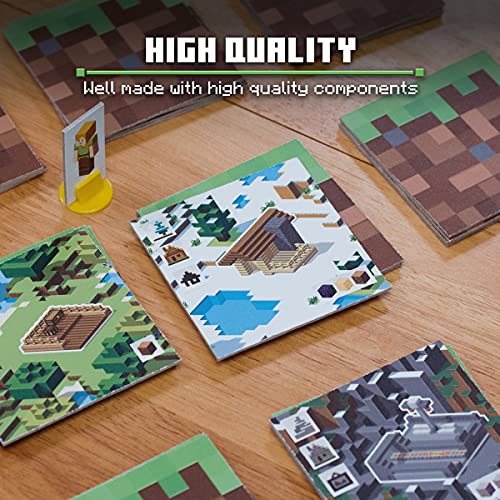 Ravensburger - Minecraft: Builders & Biomes Juego de Mesa, Light Strategy, 2-4 Jugadores, Edad Recomendada 10+