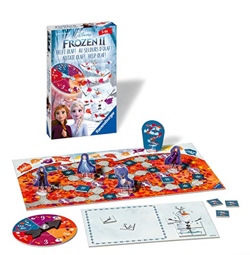 Ravensburger Mitbringspiele 20528 – Frozen 2 Helft Olaf! – Un emocionante Juego de Regalo para la película La Reina de Hielo 2"