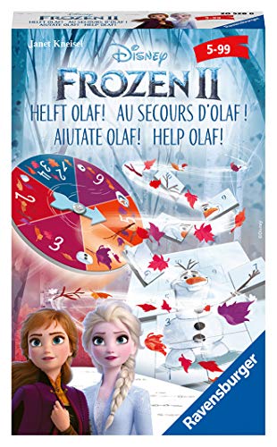 Ravensburger Mitbringspiele 20528 – Frozen 2 Helft Olaf! – Un emocionante Juego de Regalo para la película La Reina de Hielo 2"