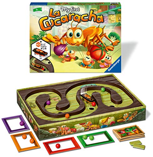 Ravensburger My First La Cucaracha, Juego para Niños, 24 Jugadores, Edad Recomendada 3+, multicolor (20582 0)