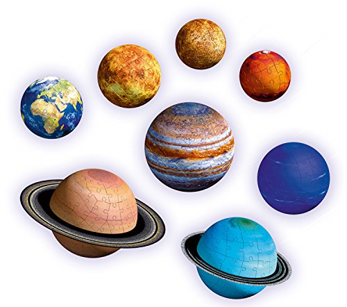 Ravensburger- Planetary Solar System Puzzle 3D, Multicolor (1)