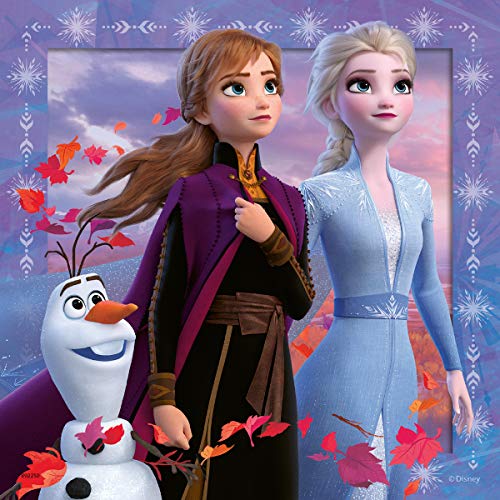 Ravensburger Puzzle 05011, Frozen 2, Puzzle 3x49 Piezas, Puzzle Niños, Edad Recomendada 5+ , Rompecabezas Ravensburger