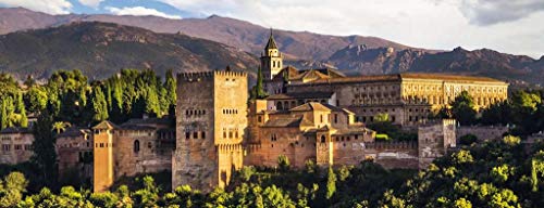 Ravensburger Puzzle 1000 Piezas, La Alhambra Granada, Panoramas, Colección Fotos y Paisajes, para Adultos, Rompecabezas de Calidad