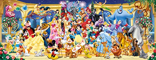 Ravensburger Puzzle 1000 Piezas, Personajes Disney, Puzzle Disney Panorama, Rompecabezas Ravensburger de óptima calidad, Edad Recomendada 12+