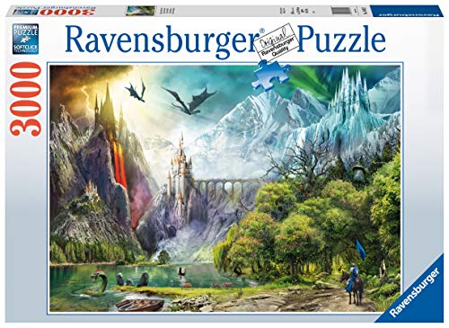 Ravensburger- Puzzle 3000 pièces-Règne Des Dragons Puzle Adulto (16462)