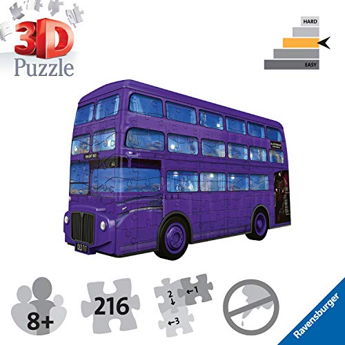 Ravensburger - Puzzle 3D Autobùs noctàmbulo Harry Potter (11158)