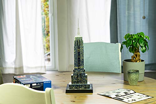 Ravensburger - Puzzle 3D, diseño Empire State Building (12553 1)